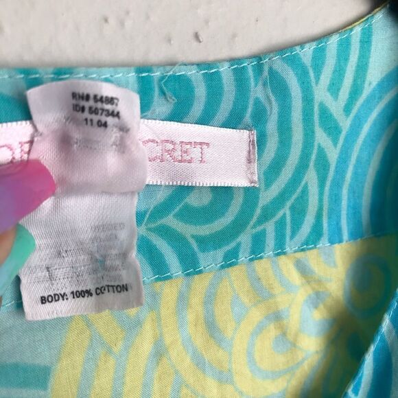 Victoria’s Secret LS Plunge Floral Print Cover Up Dress - Picture 15 of 15